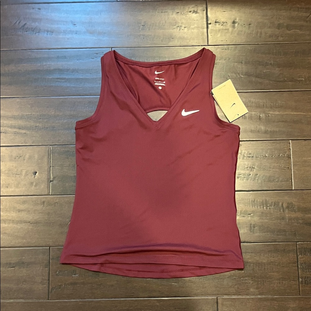 Nike Women's Maroon Tank Top